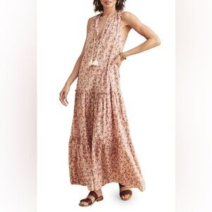 FAHERTY • Mira sleeveless maxi dress - floral - Large